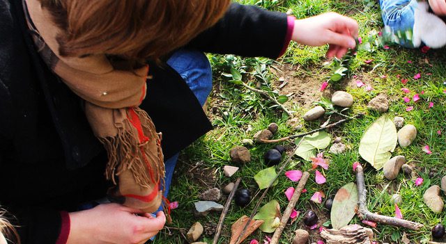 Exemple de comment organiser du Land Art?