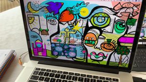 Webinaire Fresque Digitale - Webinaire Fresque Digitale - Webinaire Team Building par ana artiste