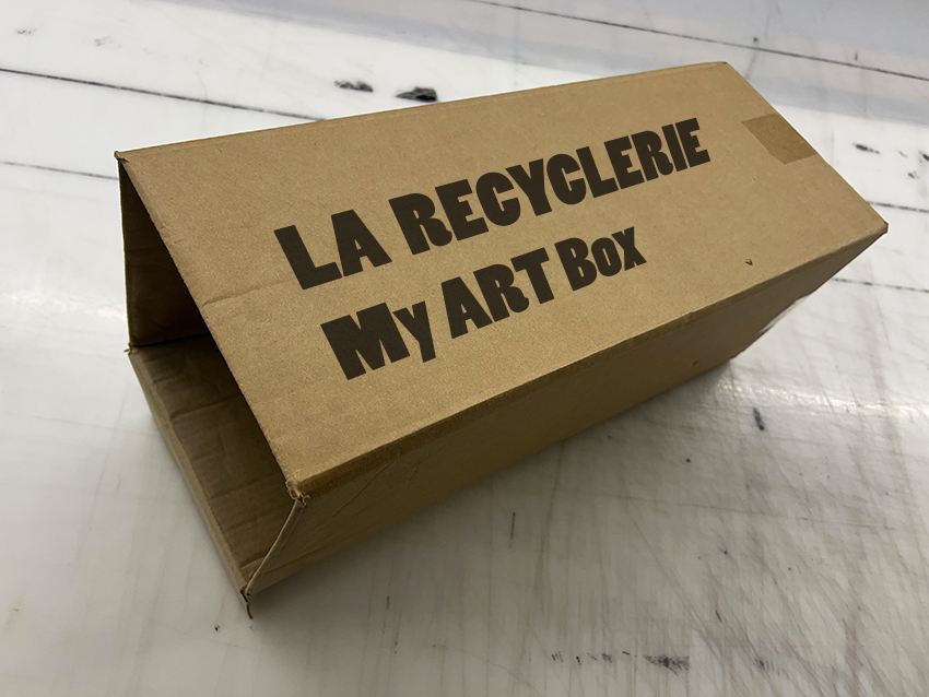 La Recyclerie My Art Box est La toute Nouvelle gamme de recyclage et réemploi pour animation RSE et Team building éco-responsable