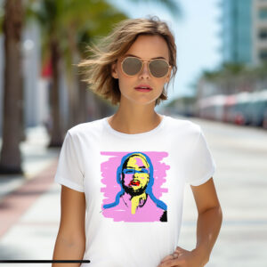 T-shirt de Booba personnalisé modèle pour femme