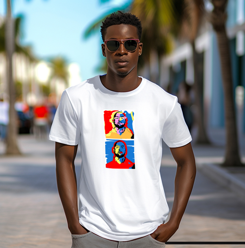 T-shirt de Booba personnalisé version homme