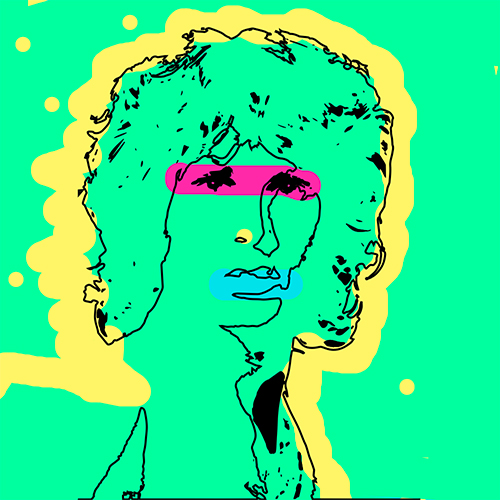 Portrait gratuit et personnalisé de Jim Morrison disponible sur My Art Box