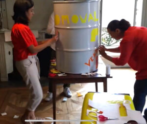Animation originale Street Art en Entreprise My Art Box