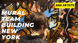 Mural Team Building New-York ana artist video icon