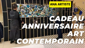 aNa Fernandes et My Art Box proposent une idée d'Animation fresque anniversaire pour créer ensemble un cadeau d'art contemporain à exposer en souvenir