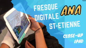 Vignette de la vidéo Animation fresque digitale à Saint-Etienne