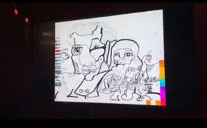 idée d'animation graffiti digitale interactive et ludique à Lyon myartbox