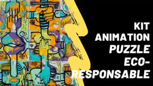 Le Kit Animation télétravail puzzle éco-responsable originale et sobre proposé par my art box est expédié dans toute la France sans supplément