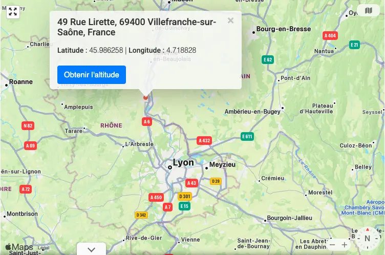 Coordonnées GPS de My Art Box à Villefranche-sur-Saône pour l'organisation de team building et inauguration RSE à Lyon et en région Auvergne-Rhône-Alpes.
