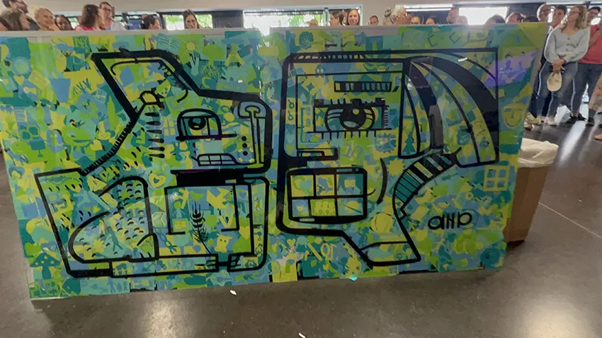 Fresque collaborative RSE réalisée avec des formateurs d’un centre vétérinaire à Rouen