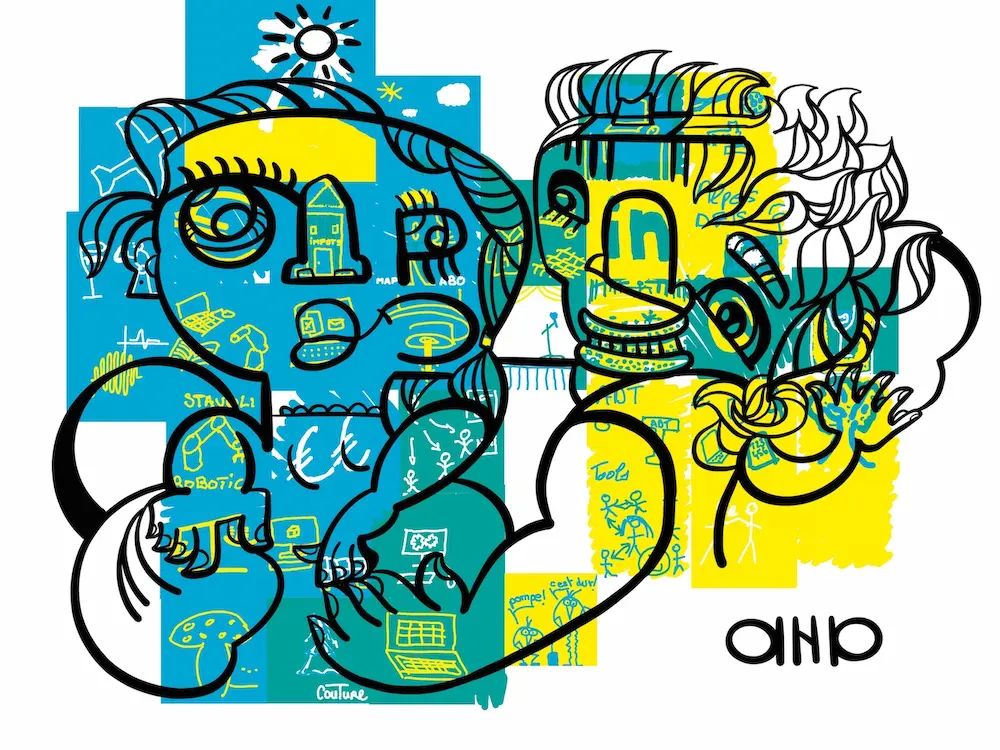 Fresque digitale aNa My Art Box – œuvre collaborative RSE