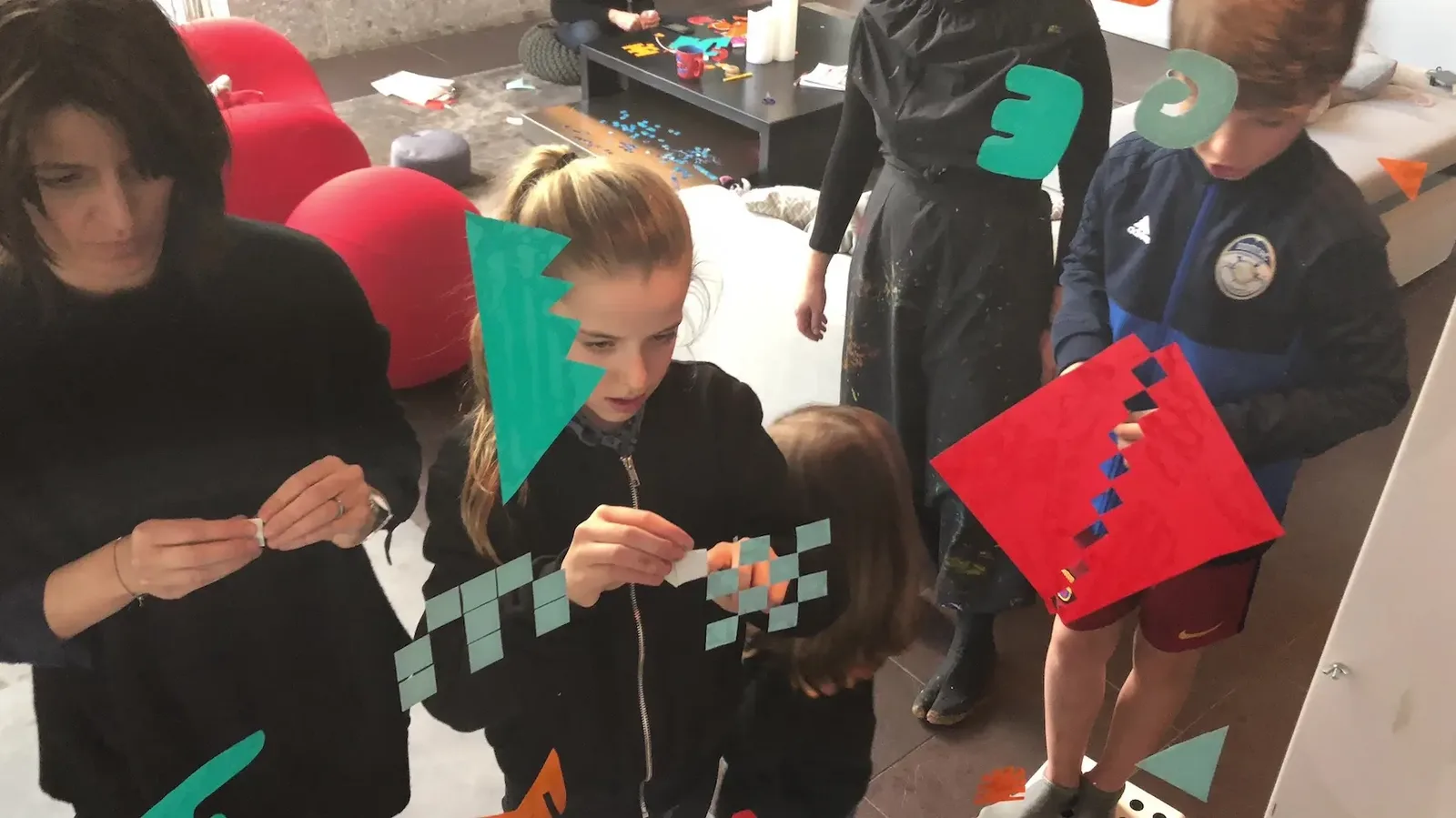 Atelier fresque en famille à Lyon, My Art Box par aNa artiste