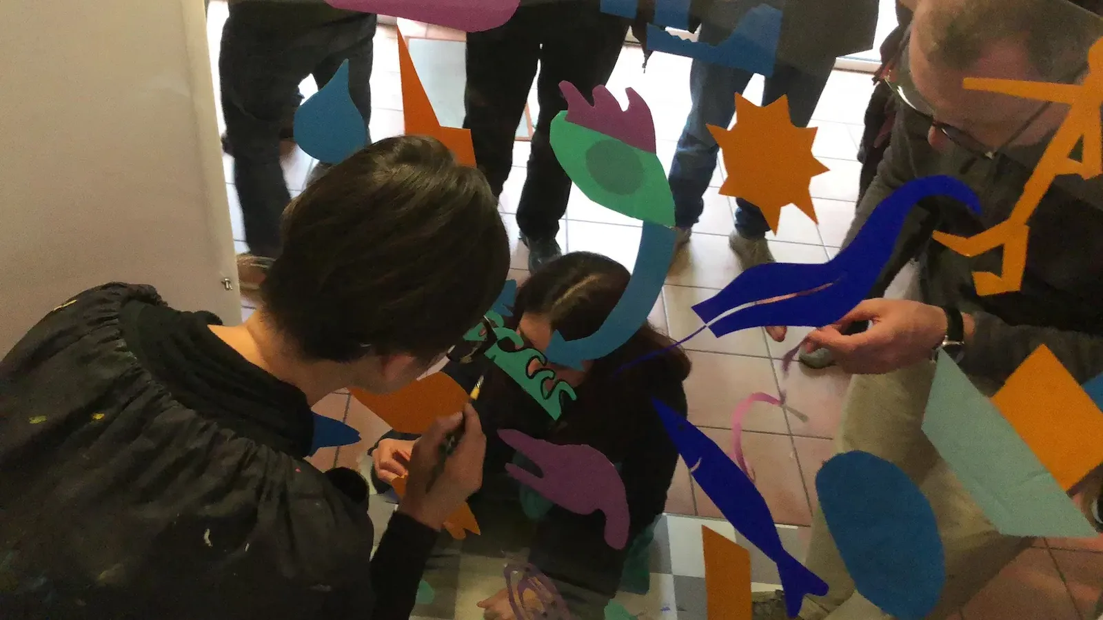 Activité artistique My Art Box avec aNa artiste, ingénieurs à Toulouse.
