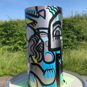 Fresque collaborative sans peinture My Art Box par aNa artiste