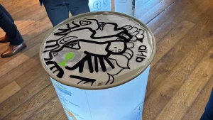 Matériel éco-responsable pour animation fresque collaborative à 360° en Rhône-Alpes