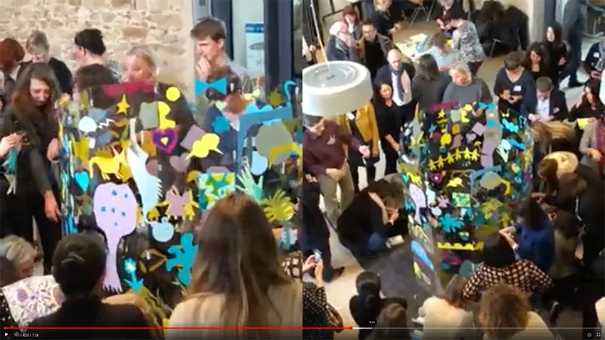 Réinventer l’Inauguration avec une Fresque Collaborative à Chalon-sur-Saône
