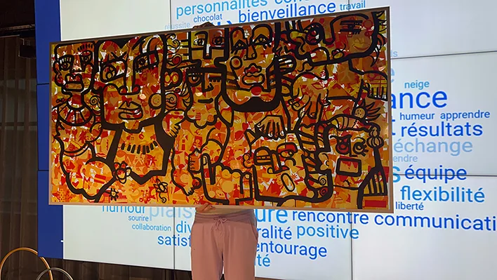 Inaugurer avec une Fresque à Plat : Expression Collective Durablement Exposable