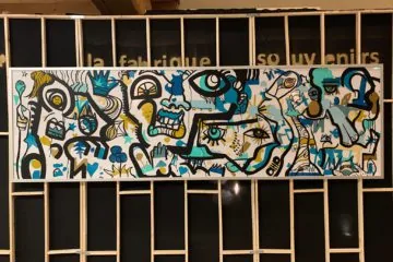 un tableau idée animation originale anniversaire par my art box