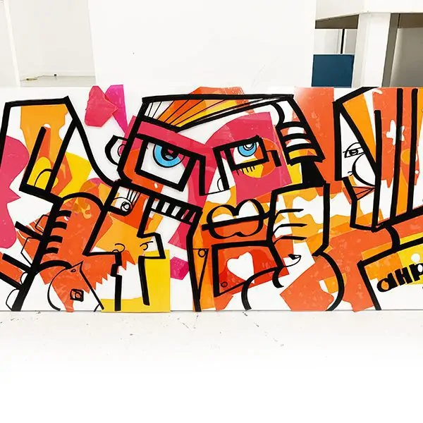 Tableau Plexi de l'artiste aNa sur My Art Box disponible dans toute la France