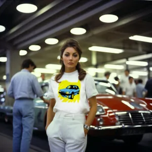 Le T-shirt 205 GTI personnalisé #colorquiz en ligne est une bonne idée de cadeau pour femme comme pour homme de 40 ou 50 ans