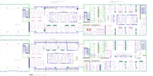 Plan de base utilisé par aNa artiste pour créer une œuvre d'Animation inauguration collaborative