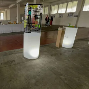 Matériel My Art Box pour animation pose de premiere pierre inclusive à Paris ou dans toute la France