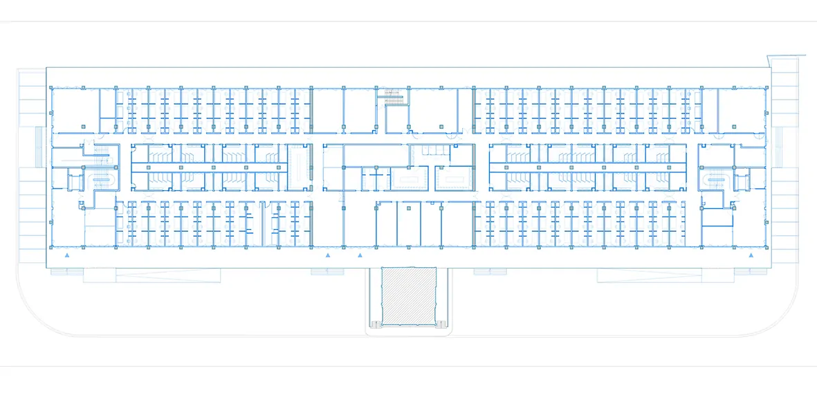 Plan de base pour la création du visuel d'animation Inauguration Innovante Fresque à Paris par aNa artiste proposée par My Art box sous la forme d'une Totem Box Large format 1000x2000mm