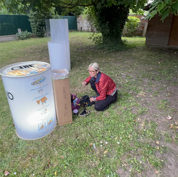 Le matériel éco-responsable My Art Box nécessaire pour 1 Cadeau Artistique pour Anniversaire 40 ans qui est un tableau final de 625x1000mm