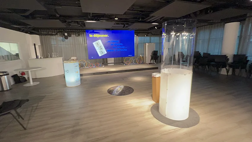 Le Matériel pour animation cohésion par le jeu My Art Box à Paris est particulièrement recommandé pour respecter vos engagements RSE d'entreprise car il ne produit pas de chute et est recyclable une fois/