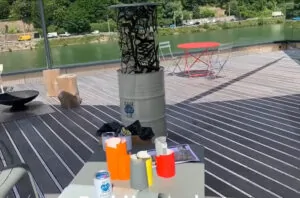 Le matériel d'animation de réunion éco-responsable à Lyon est facile à mettre en place en intérieur comme en extérieur