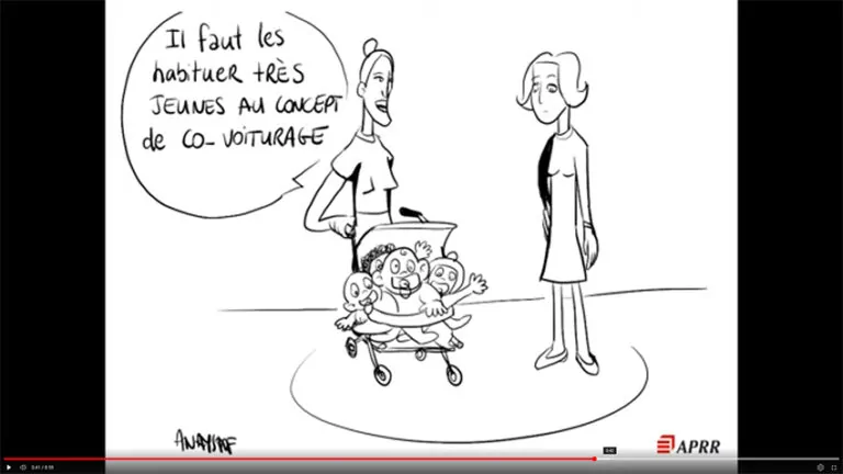 Exemple d'illustration d'Animation dessin de presse My Art Box