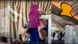 Notre animation team building collaboratif à lyon autour d'une fresque plexi ana artiste est inclusive et ludique