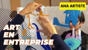 La vignette de la vidéo Art en entreprise à Albi par aNa artiste