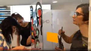 aNa est une Artiste professionnelle pour animation originale inauguration éco-responsable