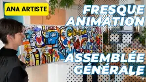 La vignette de la vidéo de Fresque sans peinture My Art Box pour animation assemblée générale éco-responsable