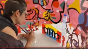 Animation fresque art box journée intégration