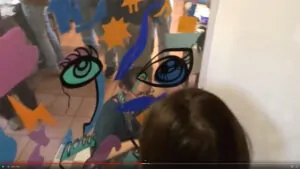 Une Fresque art en entreprise My Art Box à Albi