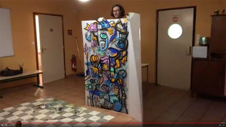 La Fresque collective My Art Box art en entreprise à Albi révélée