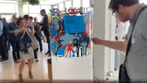 La Fresque plexi art en animation assemblée générale éco-responsable My Art Box