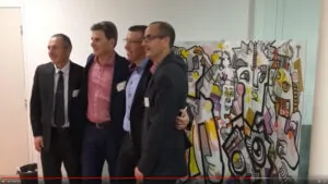 Matériel My Art Box pour animation Fresque sans peinture pour inauguration nouveaux locaux par aNa