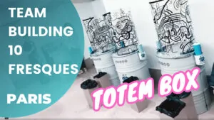 La vignette de la vidéo du Team-building Ile-de-France 10 Fresques organisé par My Art Box