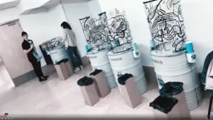 Les équipes My Art Box prépare un Team-building Ile-de-France Fresque