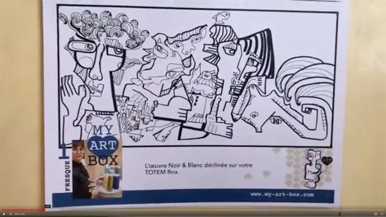 Le modèle pour Team building Marseille My Art Box