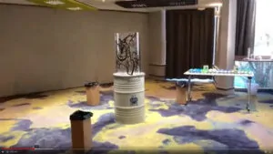 Le kit de Matériel éco-responsable My Art Box Totem Box pour team building Grenoble est idéal de 20 à 40 personnes