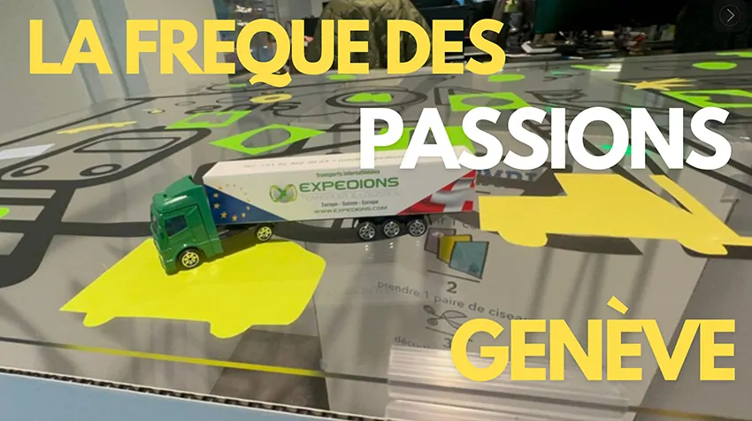 La vignette de la vidéo de la fresque des passions organisée à Genève par My Art Box pour une inauguration de locaux et anniversaire des 10 ans d'une société
