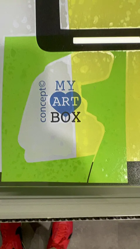 La fresque des passions à Genève est un concept My Art Box de fresque sans peinture éco-responsable qui ne génère pas de déchets