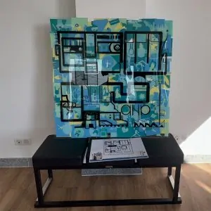 Le résultat de l'animation fresque inaugurale My Art Box à Paris