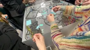 Le matériel éco-responsable My Art Box pour animation fresque intégration animée à Poitiers par Christophe Chazot