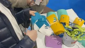 Animation fresque sur stand de salon rse à Paris ou dans toute autre ville de France métropolitaine au même prix.