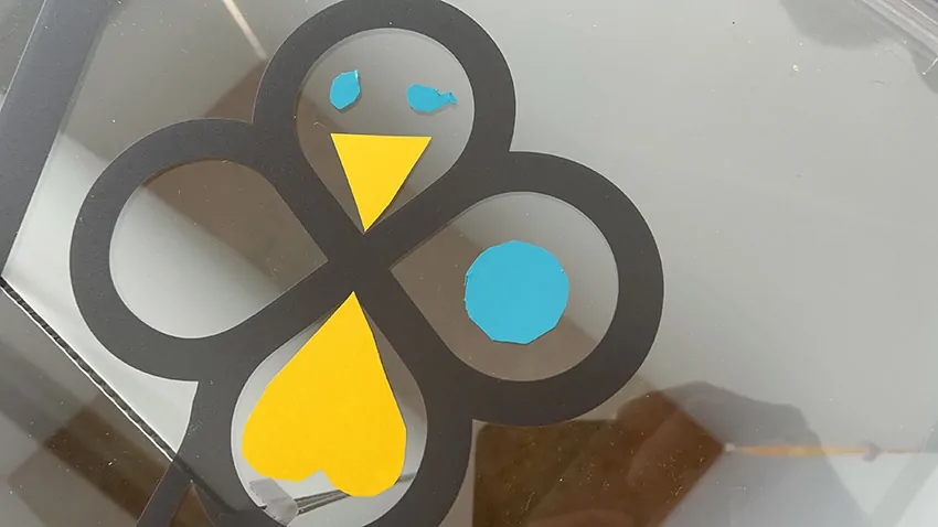 Le logo de la fresque du tri éco-responsable My Art Box terminée à Albi et animée par christophe chazot